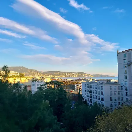 Appartement A 2 Pas De La Promenade Des Anglais Vue Mer 7 Avenue De Fabron Nice Exterior photo